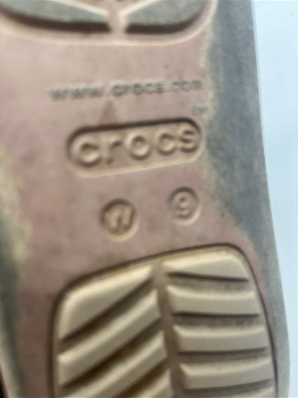 Crocs  Platform BROOKLYN Black & Tan Size 9 - Picture 6 of 7